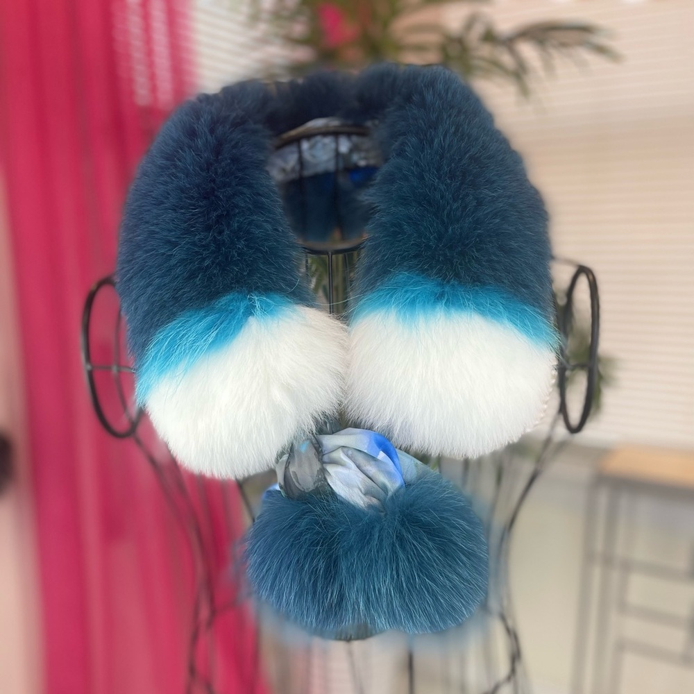 ❤️Final Price ❤️Fox Fur Scarve